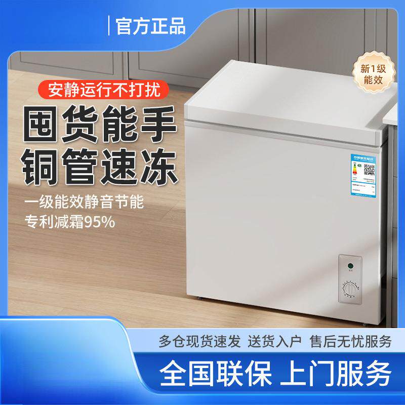 冰柜家用小型全冷冻冷柜保鲜箱两用冷藏冷冻迷你省电小冰柜新款升