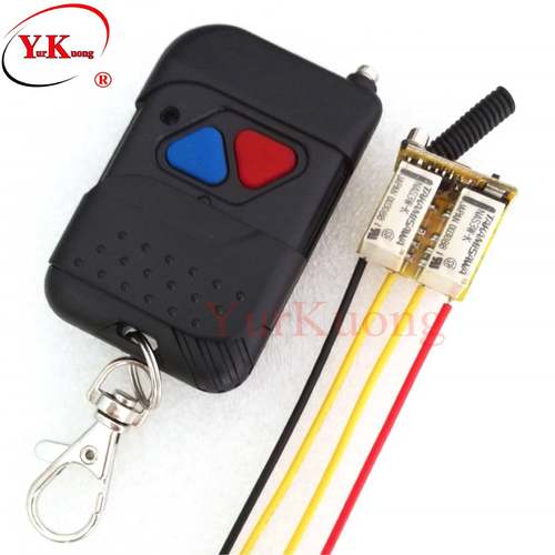 模型车电动绞盘无线遥控开关微型电机控制器4.2V4.5V5V6v7.4v9v12