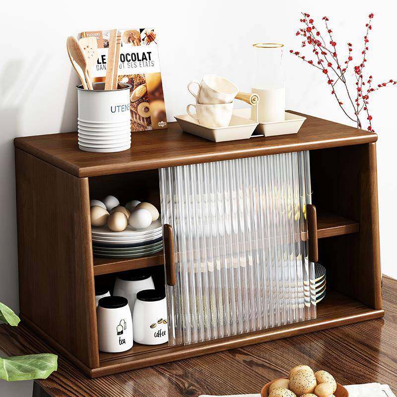 日式实木餐边柜桌面收纳柜橱柜碗柜胡桃木色餐桌收纳架台面置物架,鲜花速递/花卉仿真/绿植园艺,割草机/草坪机,淘宝优惠券,粉丝福利购,淘宝优惠卷