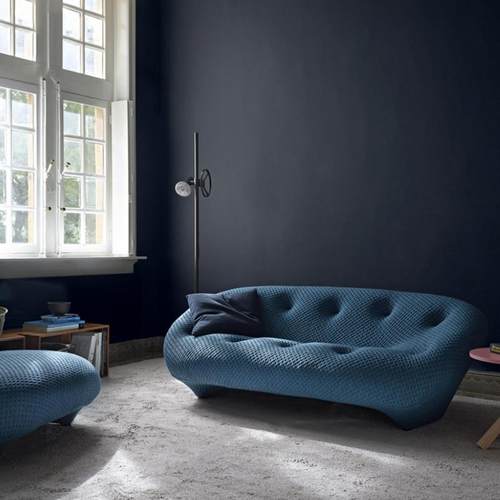 2024年异形沙发大户型设计师创意北欧圆弧形肥皂盒创意沙发