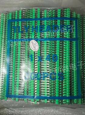 2.54MM间距单排排针1*40P彩色排针绿色蓝色1x40p现货