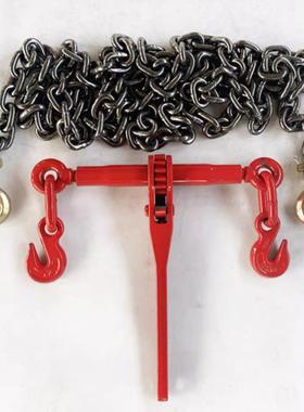 链条棘轮式紧条双钩紧索缩索具钢丝绳双钩封车捆BTU器手动绑链紧