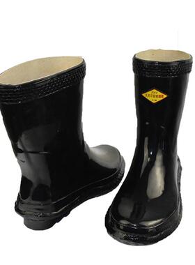 绝缘雨鞋20KV电工水鞋电DNT工高缘压绝中靴筒高筒胶鞋绝缘橡鞋