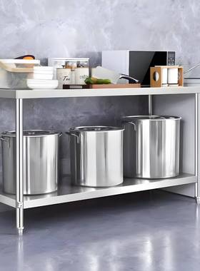 烘不锈钢工VEL作台商厨房砍骨用切菜操作台商品包台打打荷台焙桌