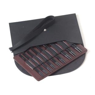 11.5c绳m色氧黑化铝可卸环形针套装 拆铝针可换环形针F87R9P8Q编织