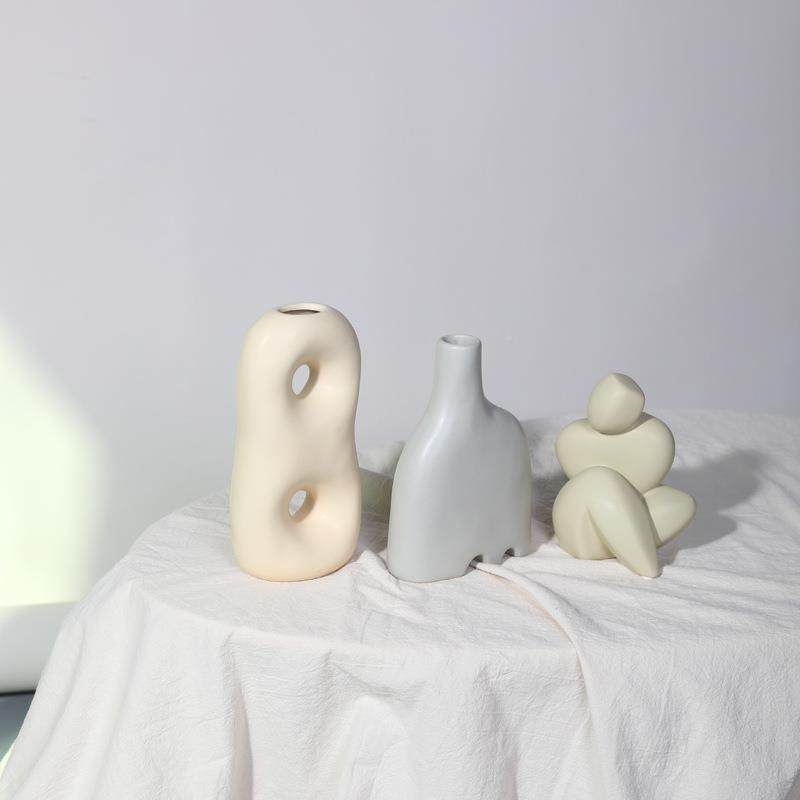 北欧抽象艺人物术瓷摆件创意客MVR陶厅电视柜玄办公室关桌面软装,橡塑材料及制品,工业陶瓷,淘宝优惠券,粉丝福利购,淘宝优惠卷