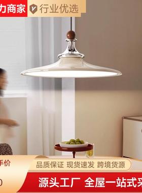 棋士中古风餐厅吊灯02新款2餐桌灯法5式奶油碟创意吧台飞91863艺