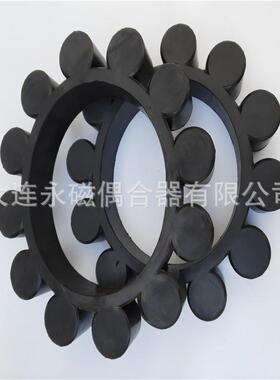 广东兴液力偶合器YOXIIZ750梅花盘，橡胶材质液力偶合器梅花盘