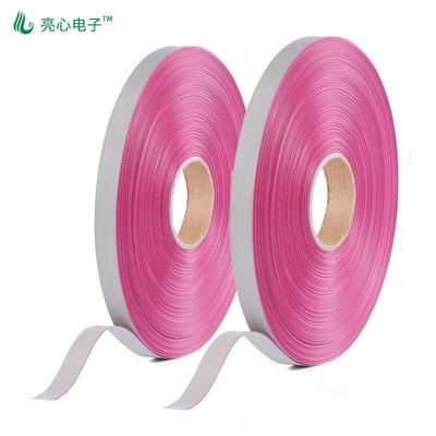 UL2651红边灰排线2-15PinIDC/FC端子1.27排线0.12TS