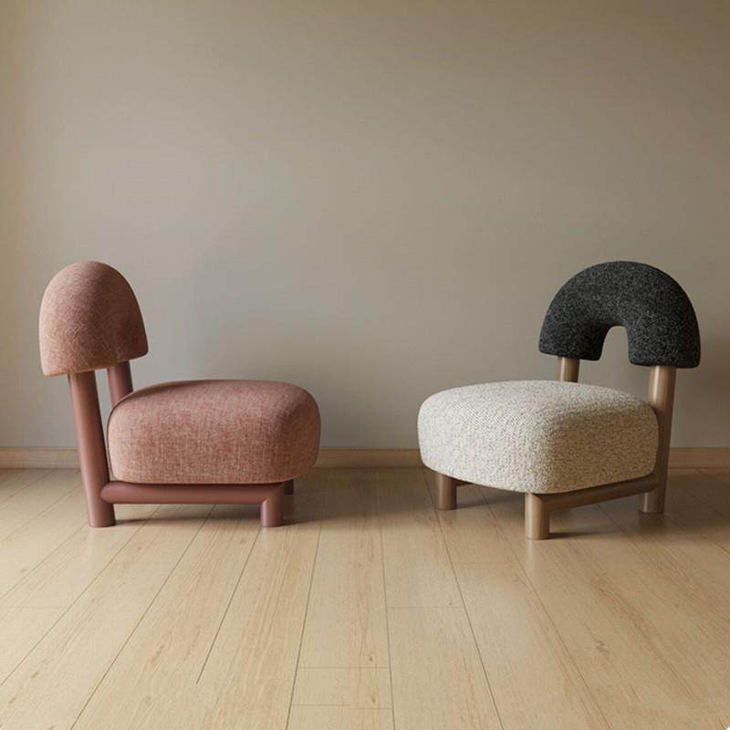 网红轻奢简约设计师实木单人休闲椅客厅阳台售楼处民宿洽谈沙发椅,收纳整理,烫衣板及配件,淘宝优惠券,粉丝福利购,淘宝优惠卷