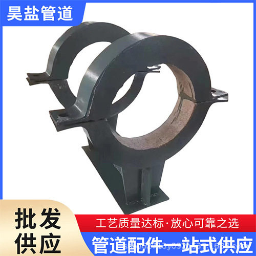 蛭石隔热固定导向滑动管座蒸汽管道架空绝热地下管廊支托热力管道