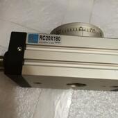 A029 CHANTO90度180度回转气缸RC20X180旋转摆动气缸气动摆台正