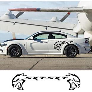 适用于道奇挑战者SXT改装车贴车身贴纸拉花贴A472