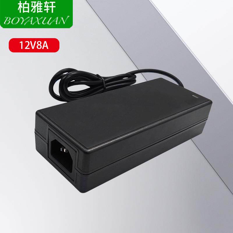 12V8A电源适配器便携储能户外应急桌面开关电源