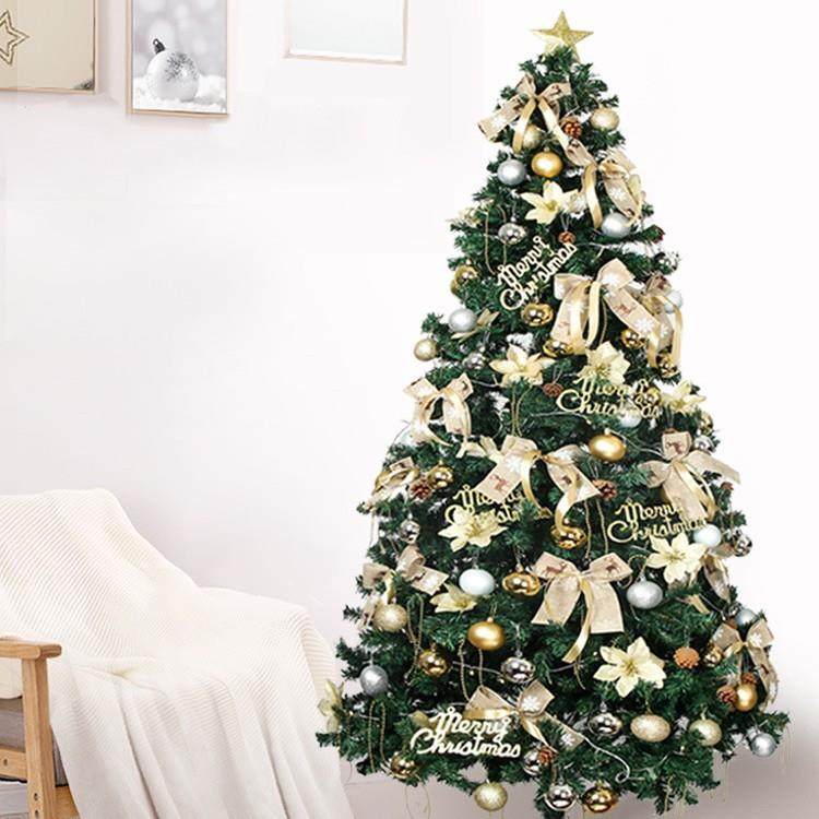 圣诞树套餐摆件圣诞节米圣诞15绿色811大型装饰米加密圣诞家用发