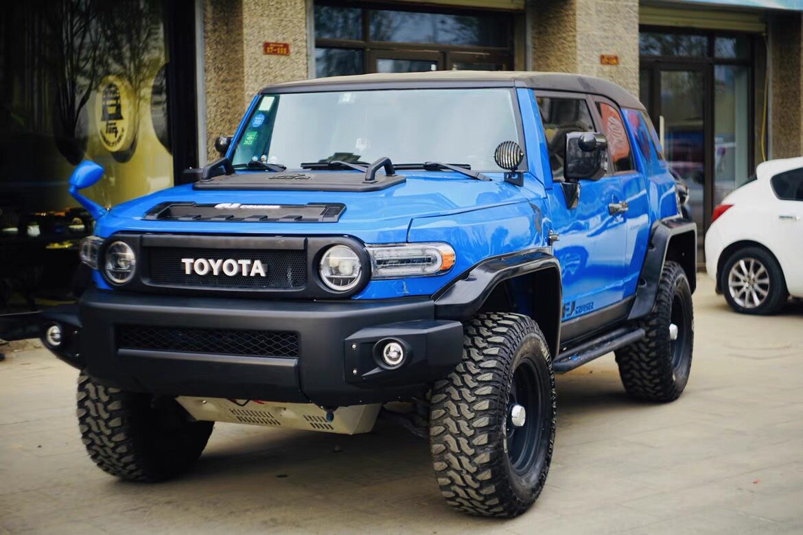 适用于丰田FJ酷路泽轮眉改装CS款加宽50mmFJCruiser