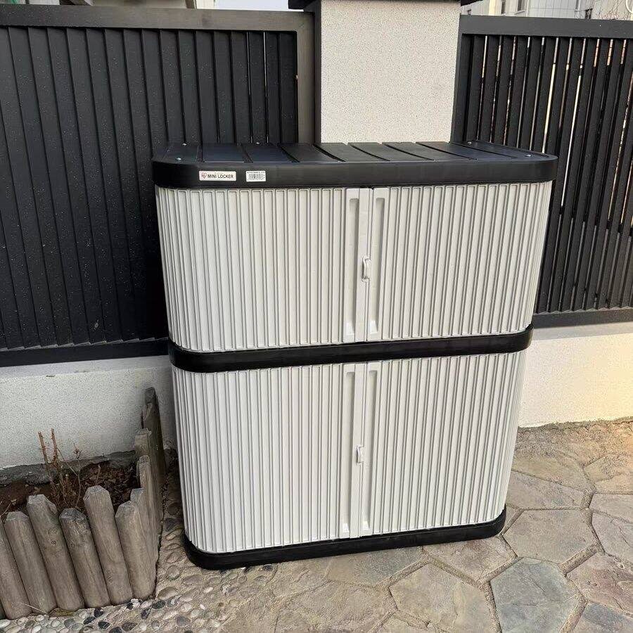 户外收纳大容量柜阳台收纳柜花园储物柜防晒室内外庭院工具柜