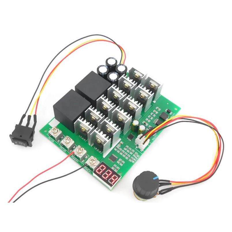 数字刻度盘调速器 正反转电机驱动器 无极马达调速开关12V24V36V