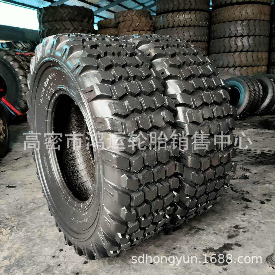 工程125/80-18-16.5草坪花纹草地机轮胎16.9/19.5L/21L/-24-28-30