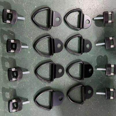 含税重型D字型拉环货车绳环扣Ford Bronco 硬顶快拆D型环螺栓套件