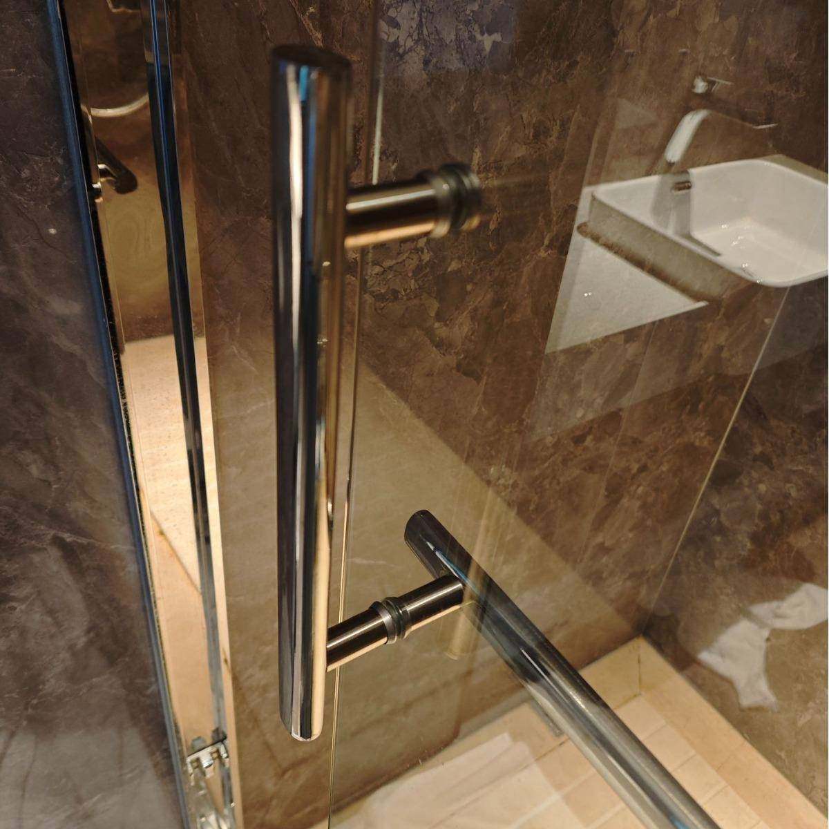 淋浴房玻璃门不锈钢把手304拉手浴室手把移门拉手