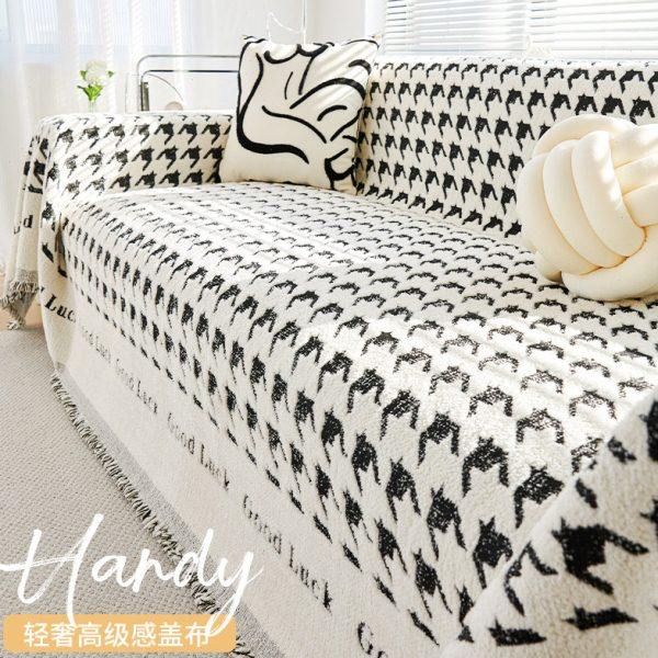 2024新款沙发巾四季通用高级感沙发盖布巾一整张全盖毯垫沙发套罩,居家布艺,沙发垫,淘宝优惠券,粉丝福利购,淘宝优惠卷