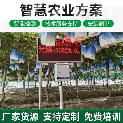 花卉温室有机蔬菜大棚智慧农业方案设计土壤墒情检测水肥一体方案