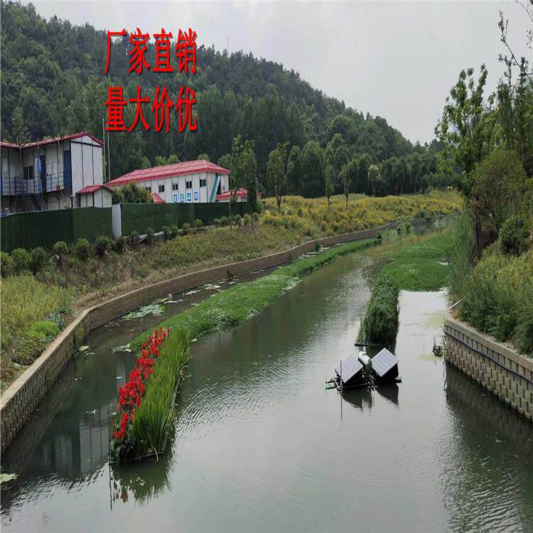 太阳能曝气装置适用于河道黑臭水体治理效果明显