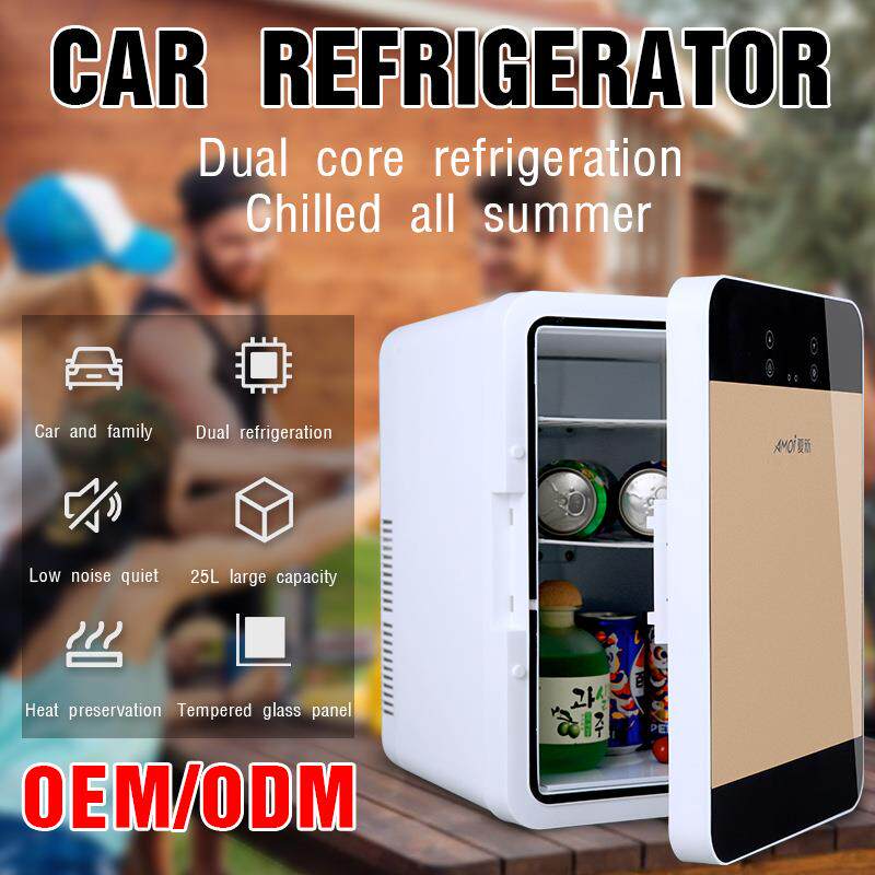 迷你小冰箱家用小型宿舍单门式制冷母乳冷藏车家两用车载冰箱
