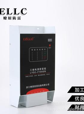 燎原生产防雷箱LYD2-F100电源防雷箱三相四线电源防雷箱385V