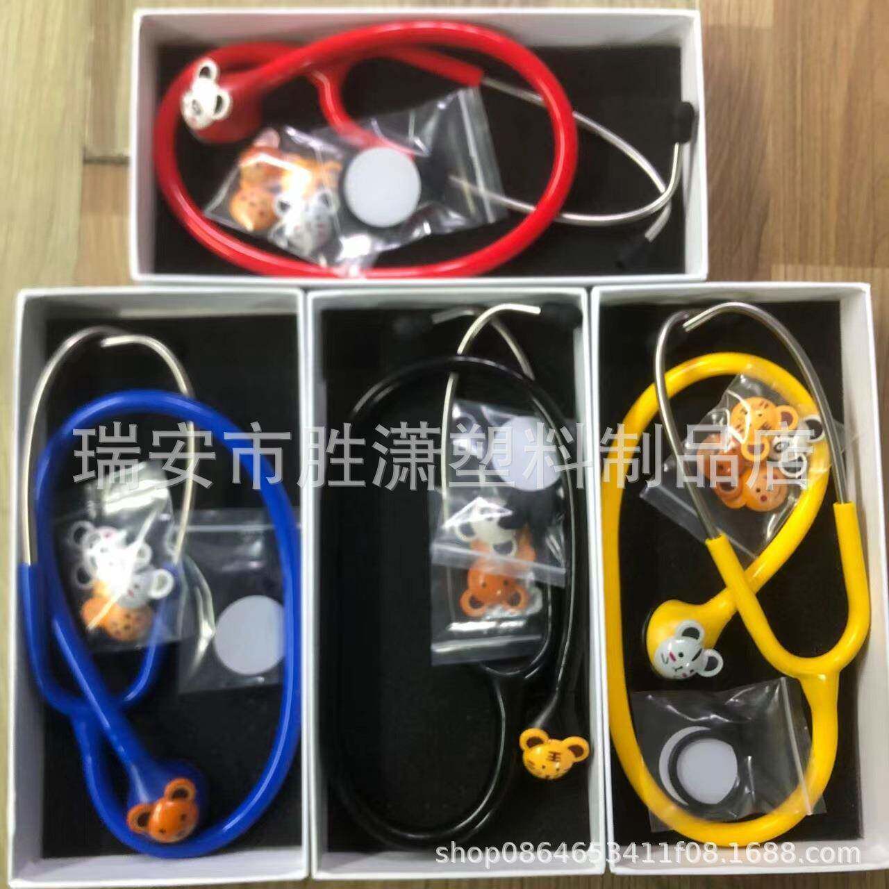 锌合金听诊器动物造型听诊器5种迷你动物造型可以定色