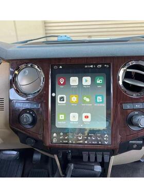 适用2008-2016款福特F250F350F450安卓智能导航12.1寸八核4+64G