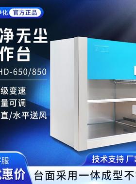 苏州净化VD/HD650/850桌上式垂直水平洁净无尘无菌超净化工作台
