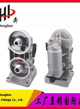 柴油滤座铝座1105060-61C1105050-61C一汽解放J6双杯电子泵