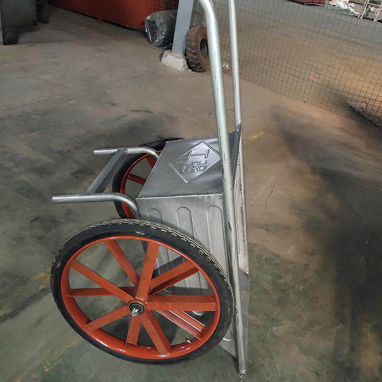 气保焊包边手推车翻斗车外贸出口可拆卸折叠工地建筑手推翻斗车