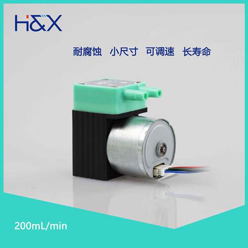 200ml/min微型液体泵耐腐蚀废液泵采样抽液泵微型水泵微型隔膜泵