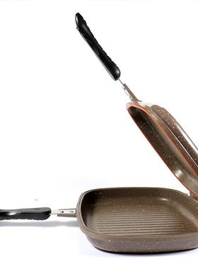 32cm36cm40cm44cmpan铝压铸双面烤盘双面煎盘