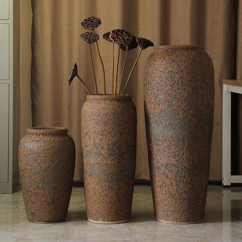 陶瓷落地花瓶干花颜色釉窑变花瓶现代欧式客厅陶罐陶缸摆件大花瓶,纺织面料/辅料/配套,纺织机械配件,淘宝优惠券,粉丝福利购,淘宝优惠卷