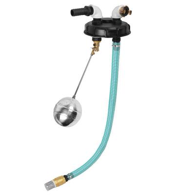 ibc吨桶吨桶盖DN150吨桶盖90度弯头25mm软管自动上水吨桶盖
