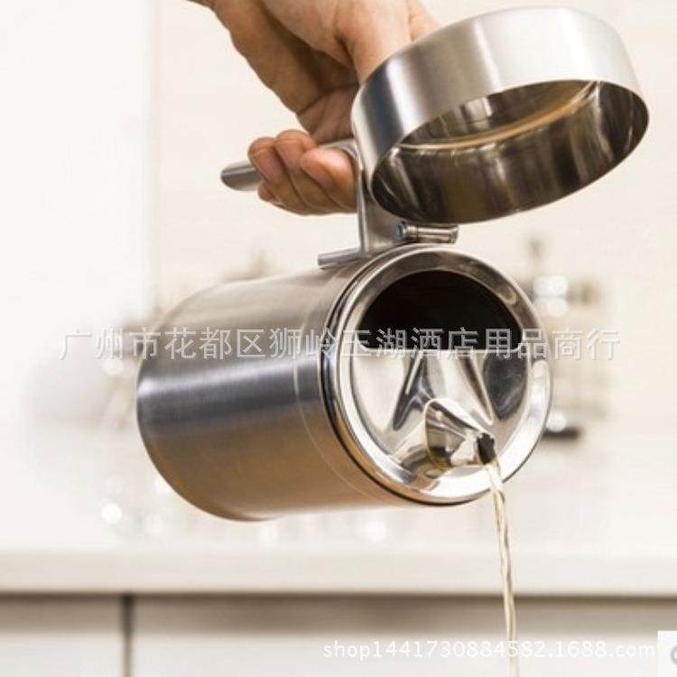 304不锈钢油壶带盖家用德国厨房防漏倒油瓶加厚调味瓶欧式油罐装,节庆用品/礼品,新娘配件,淘宝优惠券,粉丝福利购,淘宝优惠卷