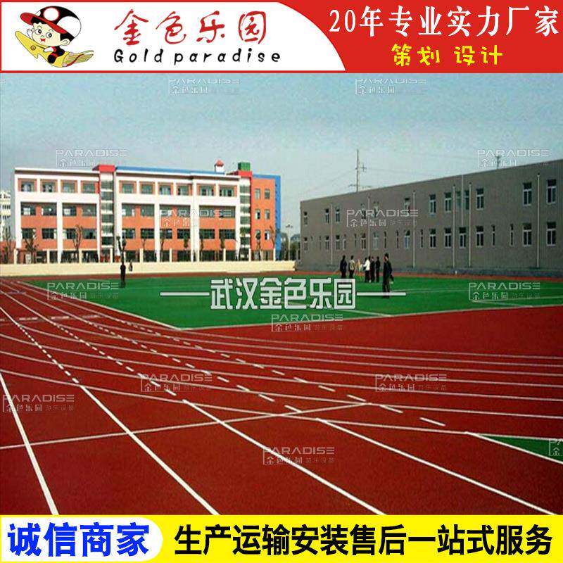 STPD-2204学校运动操场塑胶跑道全透气型跑道塑胶跑道施工图