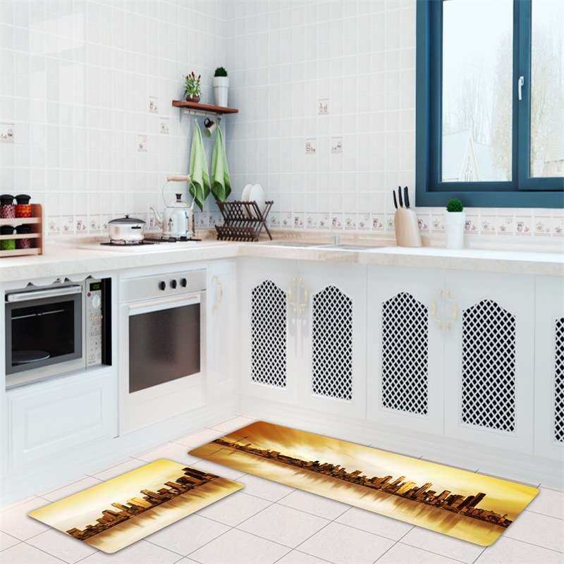 数码印花发泡PVC易清洗垫子日落西雅图地垫厨房垫,电子元器件市场,其它元器件,淘宝优惠券,粉丝福利购,淘宝优惠卷