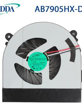 原装ADDA协禧AB7905HX-DE3 5V 0.40A 3线测速 笔记本散热风扇