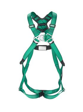 梅思安V-FORM 全身式安全带高空作业五点式10205395赛车式胸扣