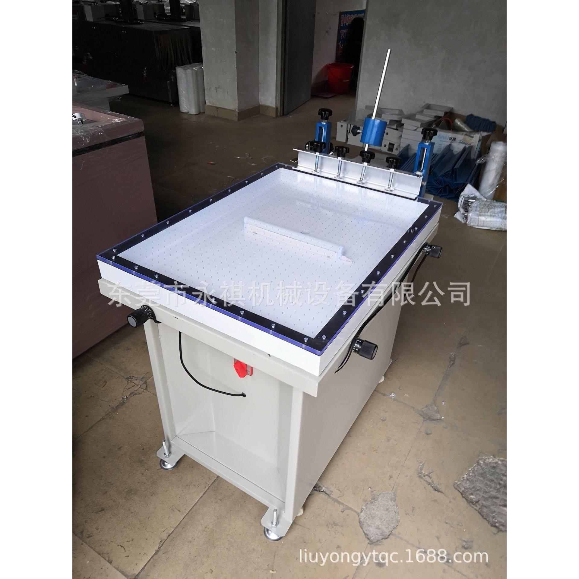 厂家生产供应：亚克力台面丝印台、线路板丝印工作台、手工丝印台