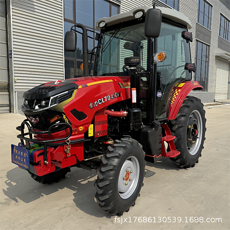 四驱拖拉机704四缸70马力可搭配旋耕机液压翻转犁农用拖拉机