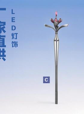 智能LED显示屏交通标识信号灯5G多功能综合杆城市智慧路灯