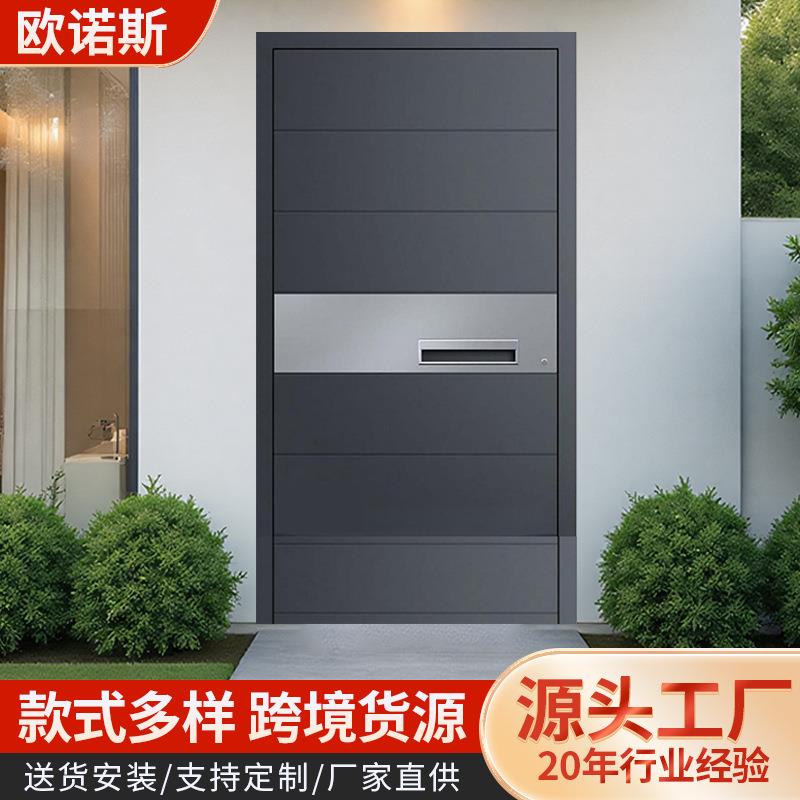 不锈钢防盗入户进户单开门 卧室套装卫生间门隔音平开静音门
