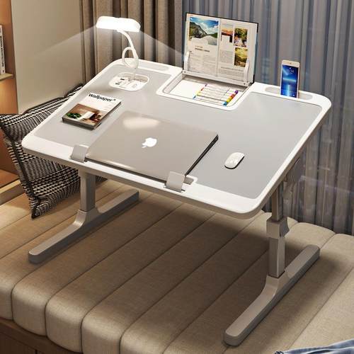 可折叠升降床上小桌子家用学习书桌简约卧室办公宿舍电脑学生床桌
