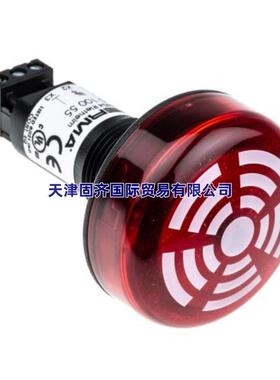 15010055Werma信号灯-蜂鸣器组合,红色光效24V直流80分贝